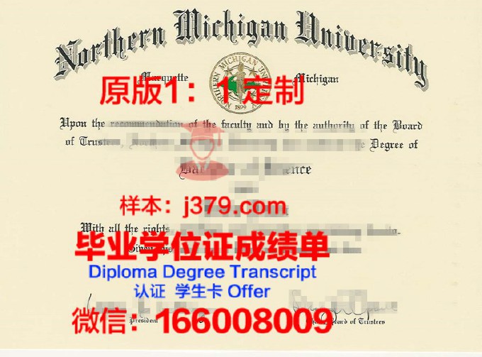密歇根理工大学毕业证图片(密歇根大学毕业证书)