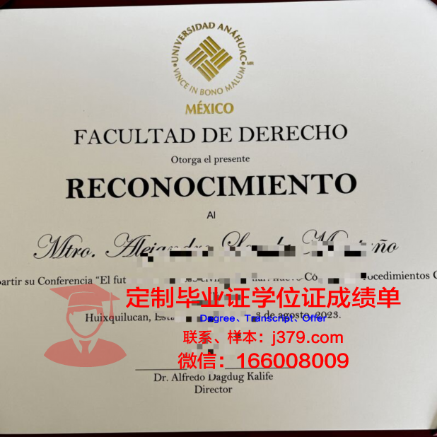 阿纳瓦克大学毕业证外壳