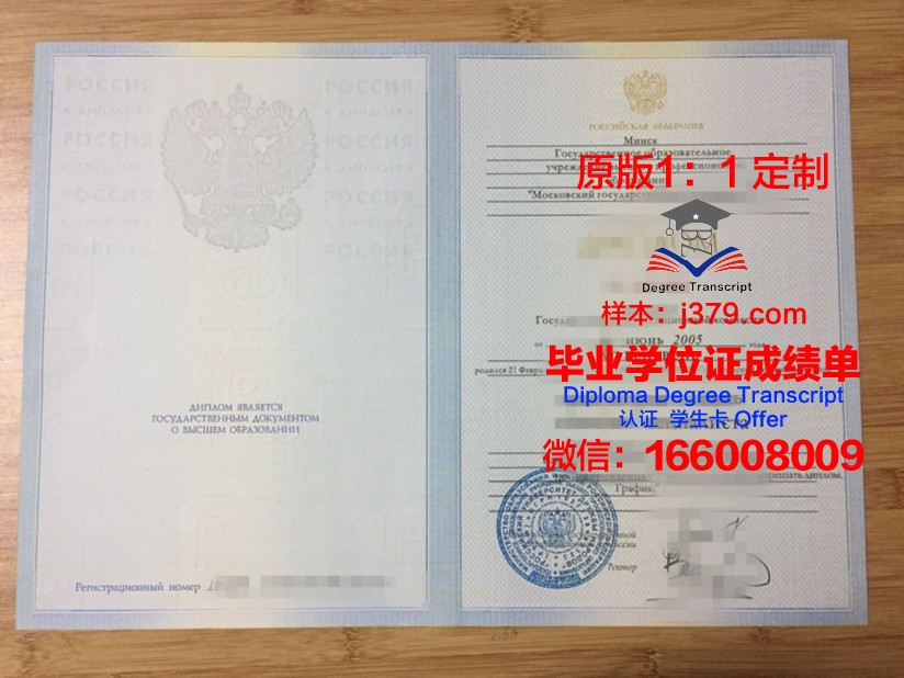 莫斯科国立经济统计与信息大学毕业证书什么颜色