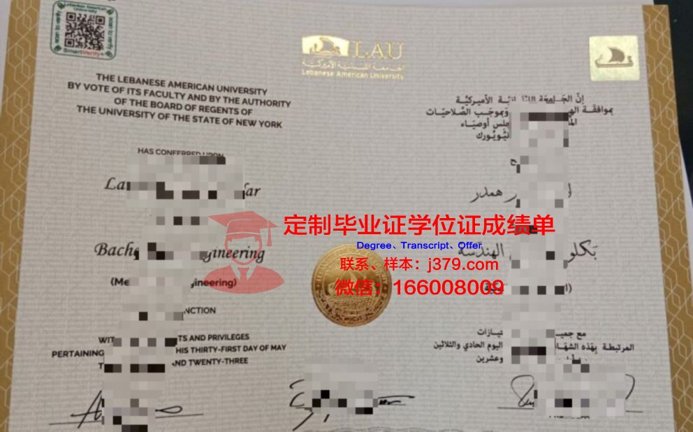 阿拉伯美国大学毕业证书原件(美国大学毕业证书尺寸)