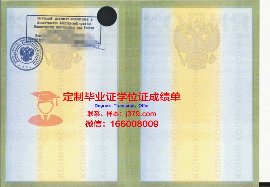 莫斯科国立文化艺术大学 diploma 毕业证